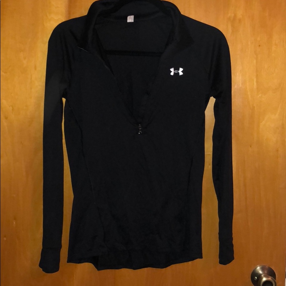 Had zip workout shirt